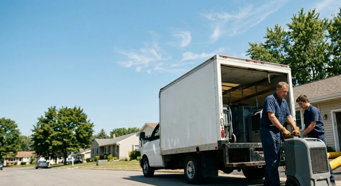 Water Damage Cleanup in Arcanum, OH near me